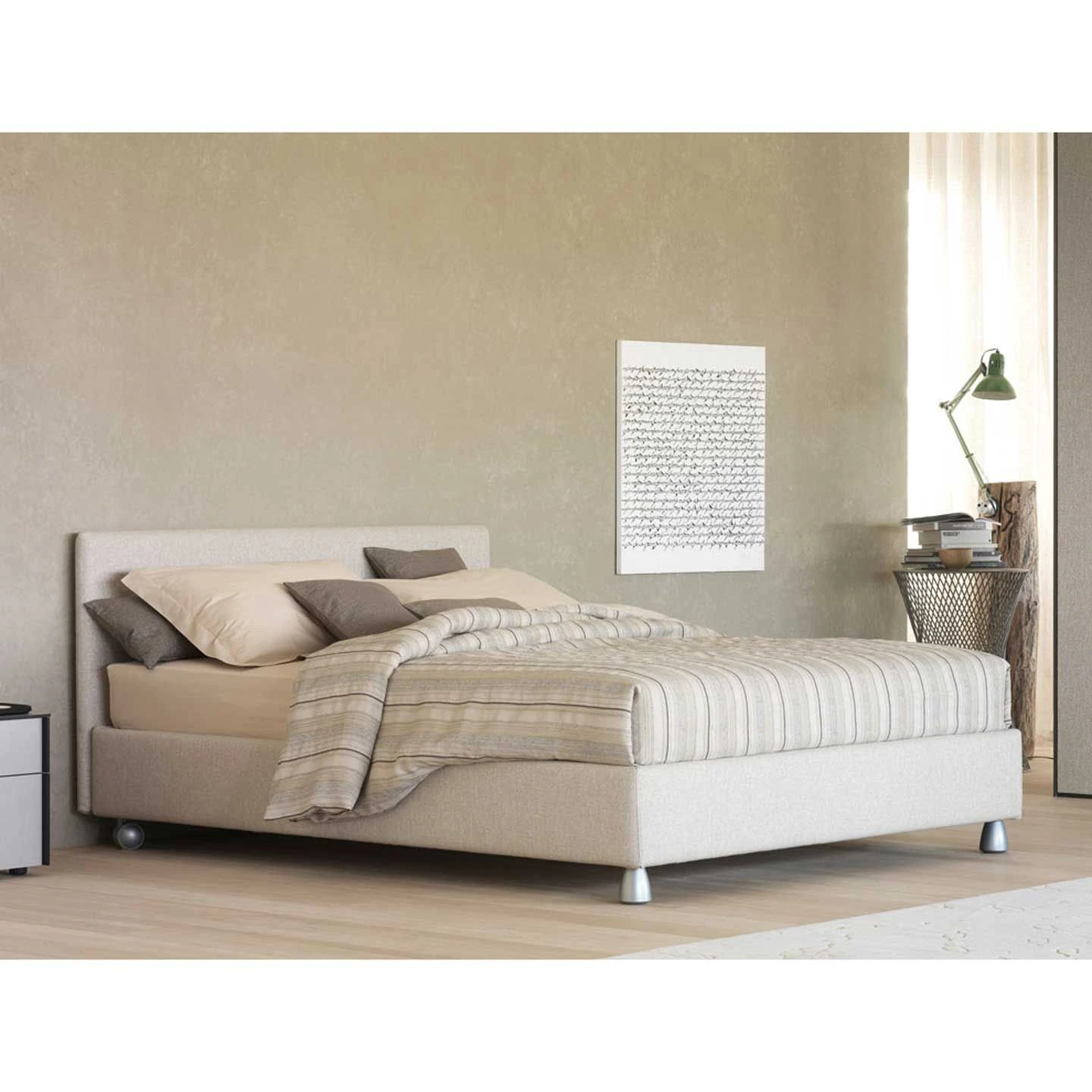 Notturno Bed Frame 160cm - Image 2