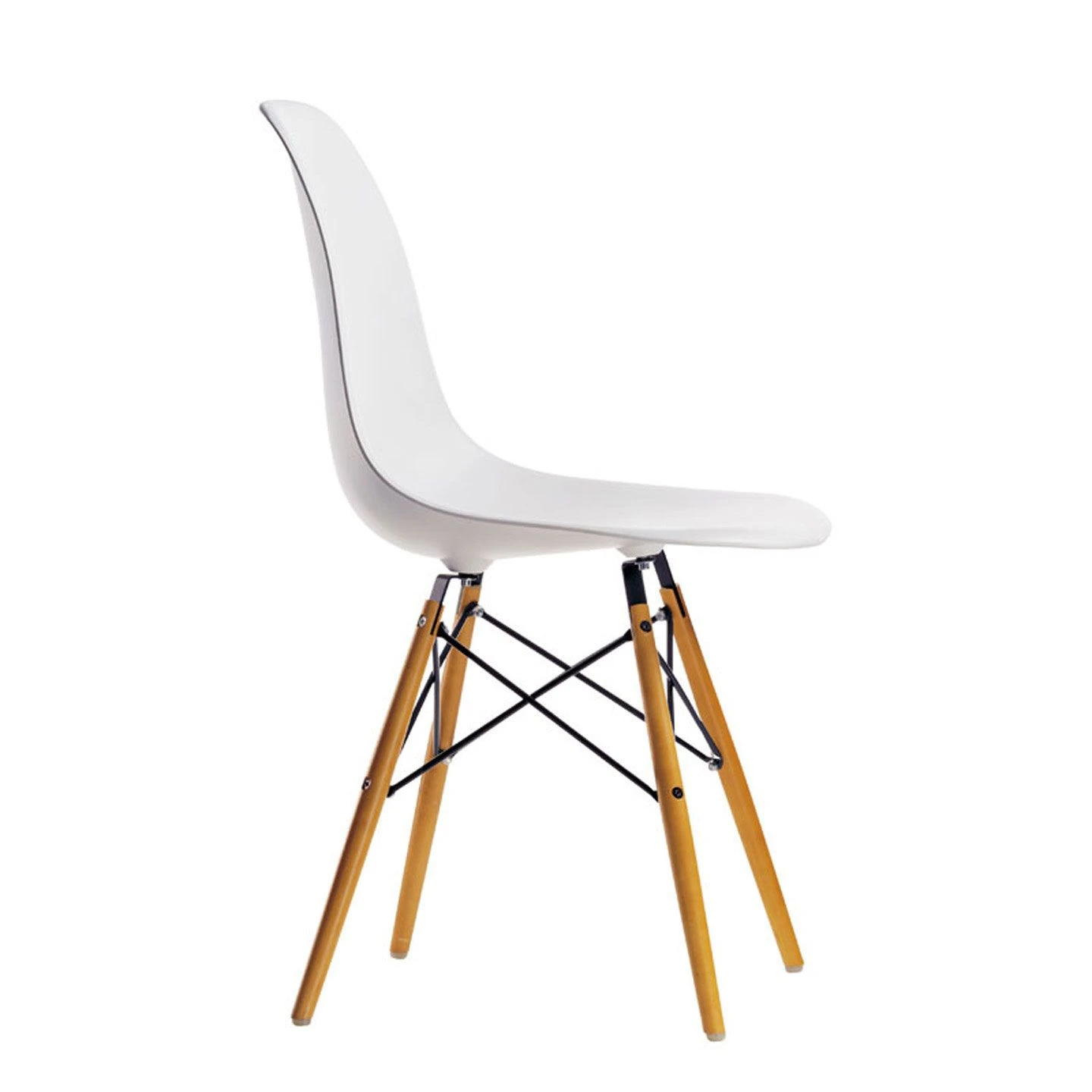 Vitra DSW Eames Plastic Side Chair - Image 3