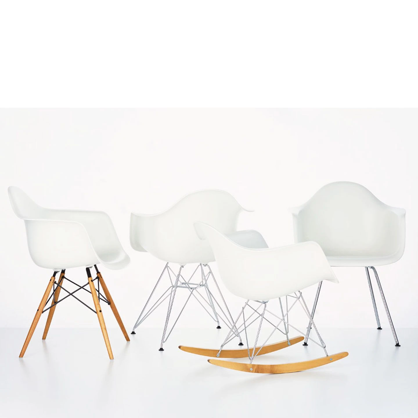 Vitra DAR Eames Plastic Armchair - Image 2