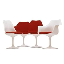 Tulip Armchair With Seat Pad