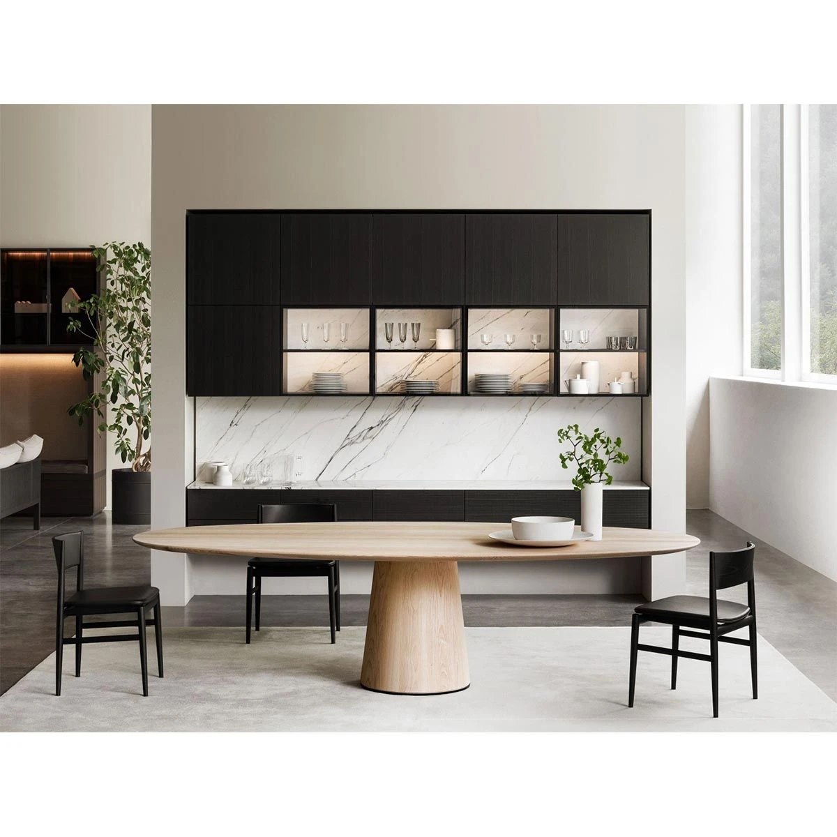 Materic Ovale Dining Table - Image 7